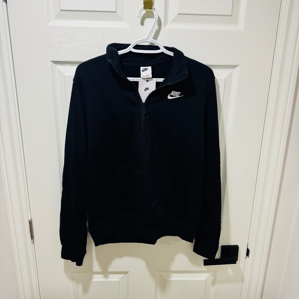 Nike - Half-Zip Fleece Sweatshirt, Size M, Brand New with Tags